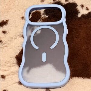 Blue Silicone Phone Case